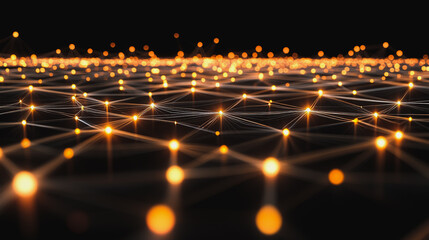 abstract professional business team people innovation connection of line from nail node to node on map background , networking concept