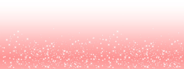 Wall Mural - pink glittering vector dust background. glittering white lights. party glow particle. magic star eff