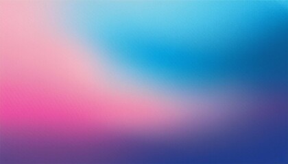 Wall Mural - soft blue and pink gradient background design with grainy noise texture effect for web banner design
