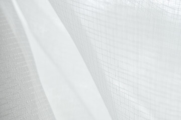 Wall Mural - abstract luxury white fabric texture background