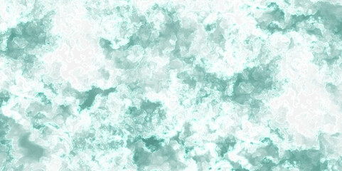 Poster - Painting abstract monochrome Hand drawn wet background in vintage style. Seamless Aqua Organic  Textile. Turquoise background reminiscent of cement wall texture with old grunge