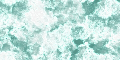 Poster - Painting abstract monochrome Hand drawn wet background in vintage style. Seamless Aqua Organic  Textile. Turquoise background reminiscent of cement wall texture with old grunge