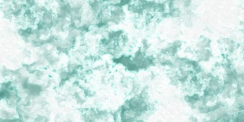 Poster - Painting abstract monochrome Hand drawn wet background in vintage style. Seamless Aqua Organic  Textile. Turquoise background reminiscent of cement wall texture with old grunge