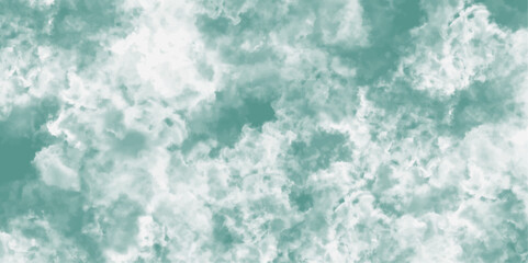 Poster - Painting abstract monochrome Hand drawn wet background in vintage style. Seamless Aqua Organic  Textile. Turquoise background reminiscent of cement wall texture with old grunge