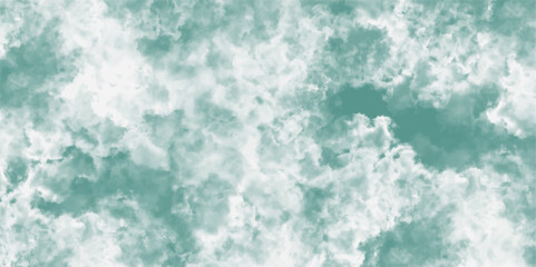 Poster - Painting abstract monochrome Hand drawn wet background in vintage style. Seamless Aqua Organic  Textile. Turquoise background reminiscent of cement wall texture with old grunge