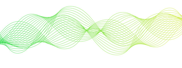 Poster - Abstract colorful glowing frequency sound wave technology curve lines. Geometric Technology, data frequency gradient lines. Flowing wave lines and glowing design for banner, wallpaper, Business card