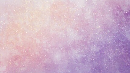 Wall Mural - Pastel Purple and Pink Glitter Galaxy Background Texture
