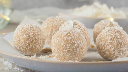 Sticker - Homemade candies with coconut