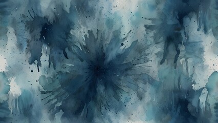 Sticker - Abstract light blue watercolor for background Generative AI