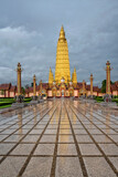 Fototapeta Morze - Thailand. Wat Bang Thong. The main attraction of Krabi and Phuket. Religion, Travel and Culture in Thailand