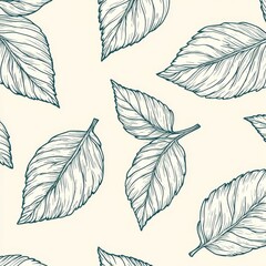 seamless background with feathers