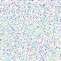 Canvas Print - Colorful Dot Pattern Background Design