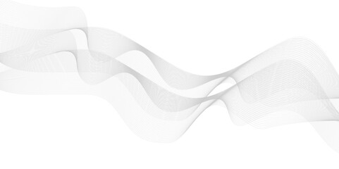 Thin wavy line abstract background. Wavy line horizontal divider outline minimalist background