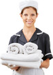 © Robert Kneschke - Zimmermädchen in Uniform beim Housekeeping
