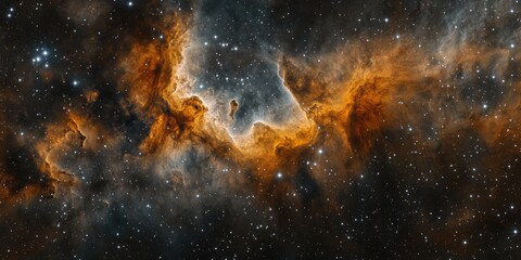 Wall Mural - star formation in night sky