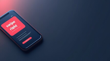 Smartphone displaying 