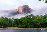 Salto Angel  or Angel Falls is the highest waterfall in the world, at 979 meters high, located in the State of Bolívar, southeastern Venezuela.