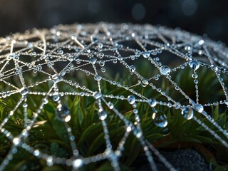 drops on the window