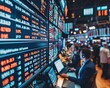 © Wuttichai - Traders Working in a Fast Paced Exchange with Fluctuating Prices