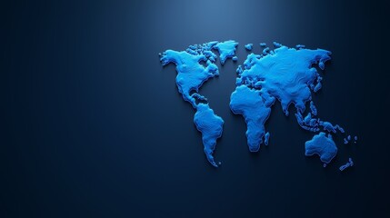Wall Mural - a network of connections encircling the earth, depicted with futuristic technology featuring circles