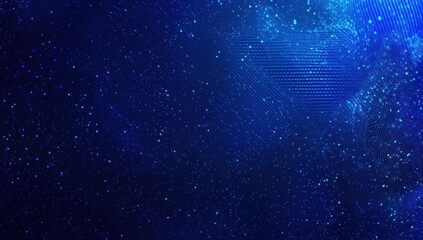 Blue binary code background with digital data and pixel texture, in a dark blue color, illustration Abstract technology or computer graphics concept Generative AI
