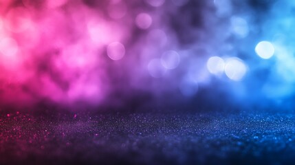 Wall Mural - pink and blue neon smoke background