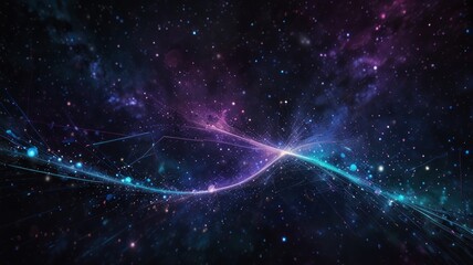 Wall Mural - cosmic network