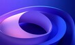 © Aleksandra - Futuristic Abstract Circular Shapes Gradient Design Minimalist 3D Render