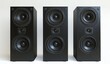 © mobile - Set of Identical Black Speakers with Multiple Drivers for Enhanced Sound Quality