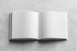 © Anzhela - White Blank Sketchbook Mockup Minimalist Presentation for Print and Branding