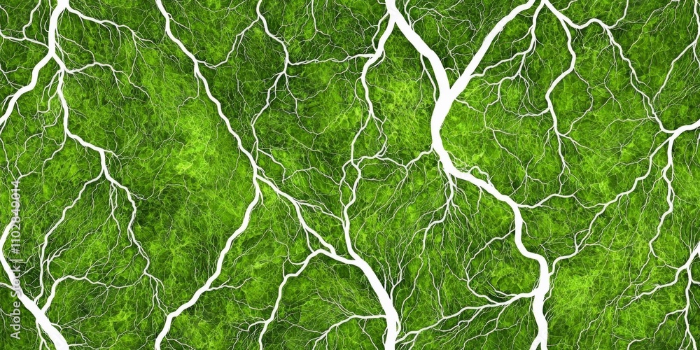 seamless of green marble texture background with white curly veins ...