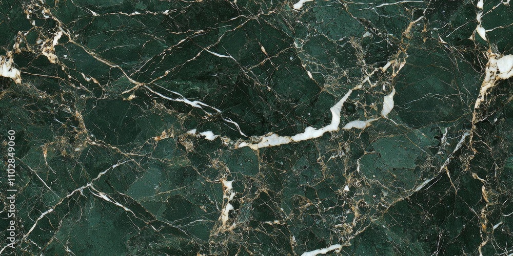 seamless of green marble texture background with white curly veins ...