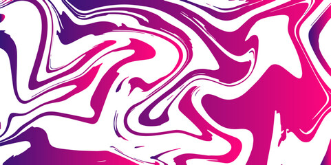 Aufkleber - Abstract Marble texture background. Pink and white mixing oil paint texture. Horizontal banner with waves background. Splash of paint. Colorful liquid. Fluid motion ink water design.