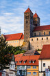 Bilder aus Quedlinburg Harz Blick zun Schloss