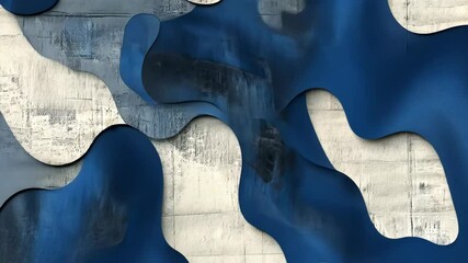 Wall Mural - abstract smoke with flowing waves and liquid texture