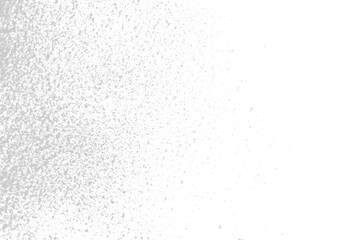 natural white snow on a transparent background
