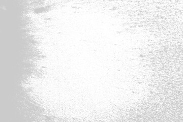 natural white snow on a transparent background