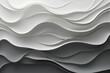 © draftseptember - A minimalist abstract artwork with layered waves in shades of gray, creating a sense of depth and texture.