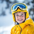 © ilkmurozg - Child having fun at ski resort