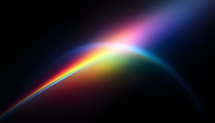 Wall Mural - rainbow photo overlays, rainbow clipart, rainy day rainbow photoshop overlays. abstract colorful rai