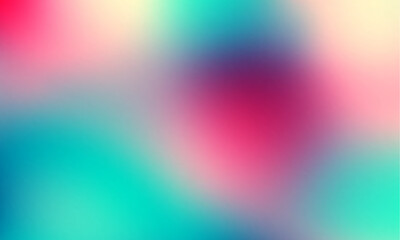 Aufkleber - Background gradient abstract bright light, art smooth. Pink and teal retro colours.