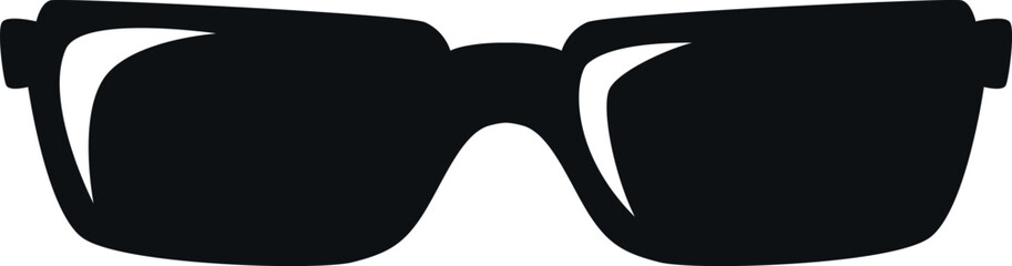 Wall Mural - a pair of sunglasses with a black frame