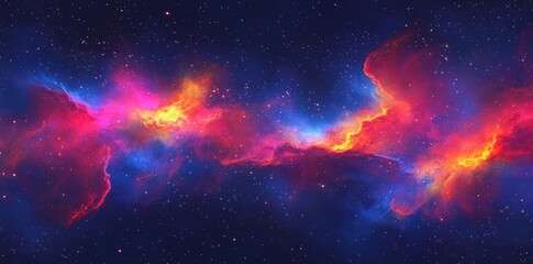 Wall Mural - fire in the sky