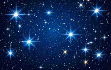 Wall Mural - sky with stars