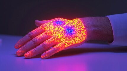 Poster - Innovative visual technology for hand imaging in dark environment experiments