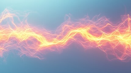 Wall Mural - the essence of electrical circuits and wave phenomena in a scientific context