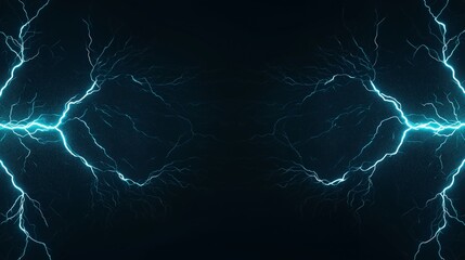 Wall Mural - electric energy lines emanating from a central point, creating radiating arcs that are both sharp an