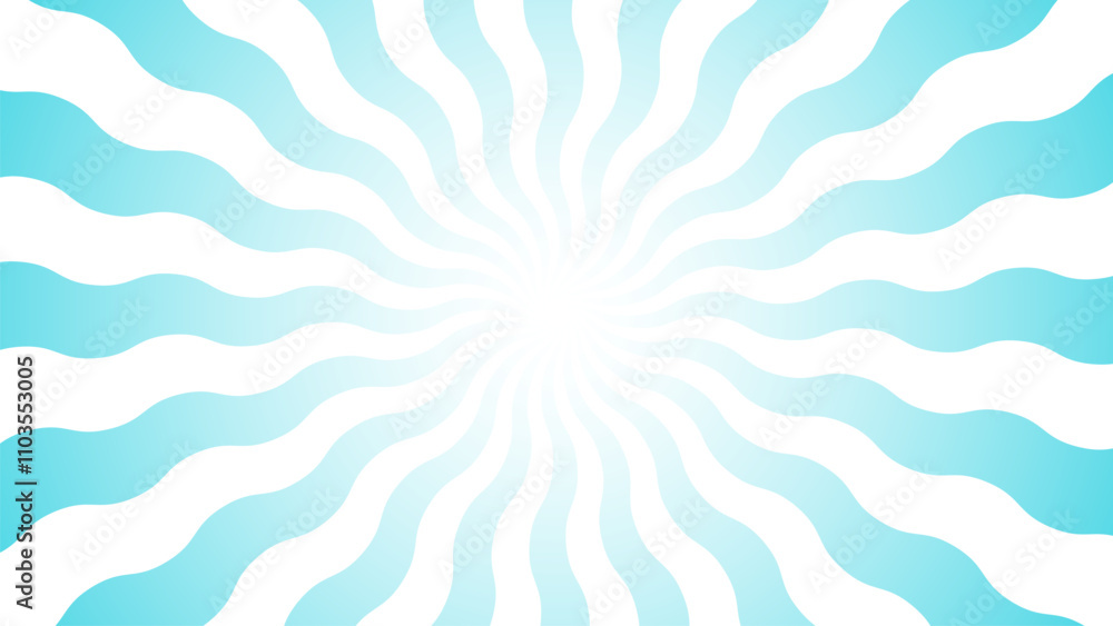 Retro sunburst background with rays or stripes in the center. Sun burst ...