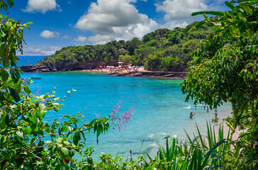 Wall Mural - Azedinha Beach and Azeda Beach in Buzios, Rio de Janeiro, Brazil. Seascape of Buzios