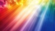 © Kultivad - Vibrant 3D abstract background showcasing colorful spectrum light rays with dynamic caustic effects illuminating a smooth gradient surface.
